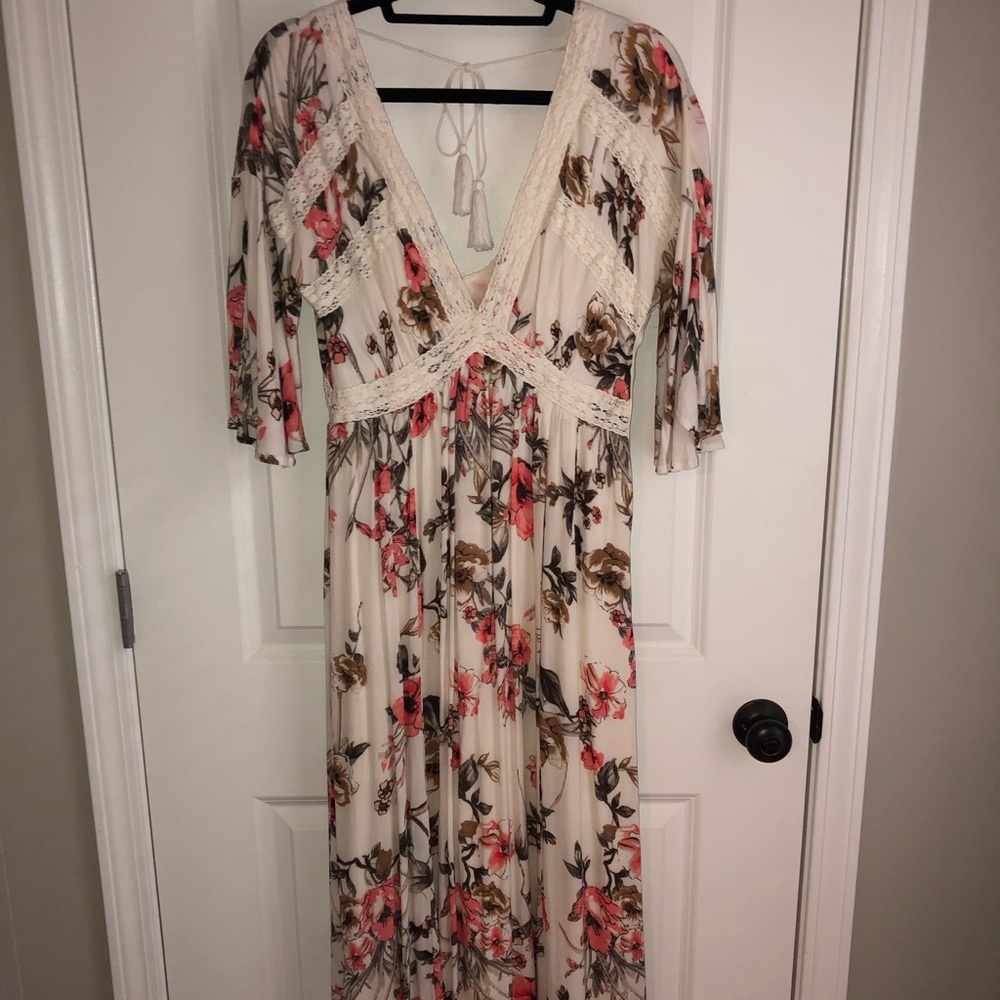 Floral Boho Maxi Dress